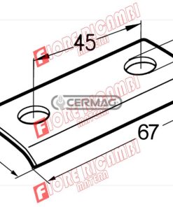 56265 - FERMA MOLLA PER SEMINATRICE
