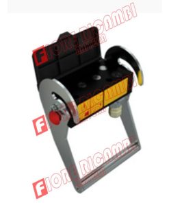 84252 - MULTIFASTER A 4 VIE PER CARICATORI FRONTALI TIPO SIGMA 4 - PARTE FISSA  FILETTO 22X1,5 MM
PARTE FISSA A 4 VIE CON LEVA CENTR.