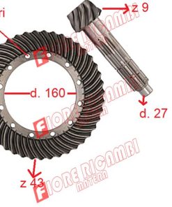 5153715 COPPIA CONICA NEW HOLLAND NAZIONALE