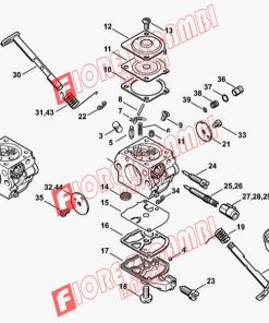 11230071060 - SERIE GUARNIZIONI CARBURATORE