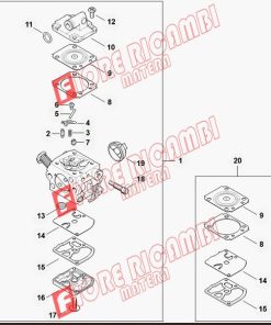 11300071701 - PARTICOLARI PER CARBURATORE