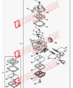 11370071701 - PARTICOLARI CARBURATORE