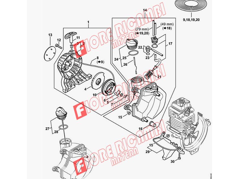 41801904000 - CARTER AVVIAMENTO COMPLETO
