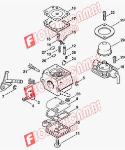 42270071060 - KIT MEMBRANE CARBURATORE