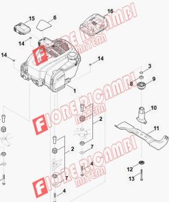 63647002510 - PULEGGIA PER CINGHIA TRAPEZ