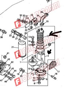 4134A013 - RADIATORE USATO NB E SOLO L'ESTERNO FIGURA  2