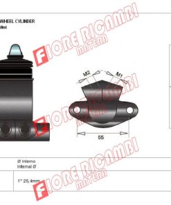3302605M91 CILINDRO INTERASSE FORI 54 mm