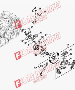 11466402004 - ROCCHETTO 1/4     PICCO 8 DENTI