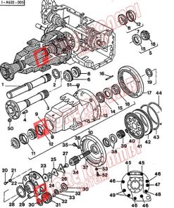 1611471M5 - PISTONE FIG 42 USATO BUONO