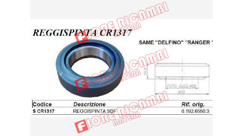 3302143M91 CUSCINETTO - immagine 3