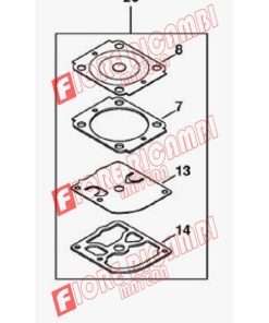 42410071700 - KIT PARTICOLARI CARBURATORE