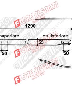 59.311 - FASCIA GALIGNANI STRETTA A=54