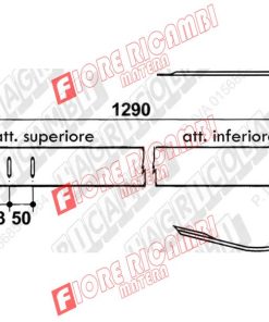 64.252 - FASCIA Racc. GALL. Lat. Dx 8000 L=100       <1905415