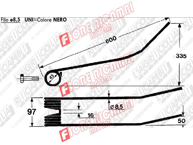 67.335 - DENTE GIROANDANATORE