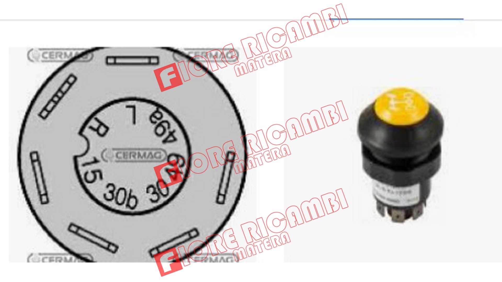 36228 - INTERR. PNEUTRON TRAZIONE ANTERIORE 6 PIN