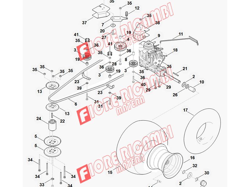 61407042110 - CINGHIA TRAPEZOIDALE