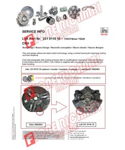 Alternative view of 15876 - MECCANISMO FRIZIONE PER FIAT TD SENZA PTO