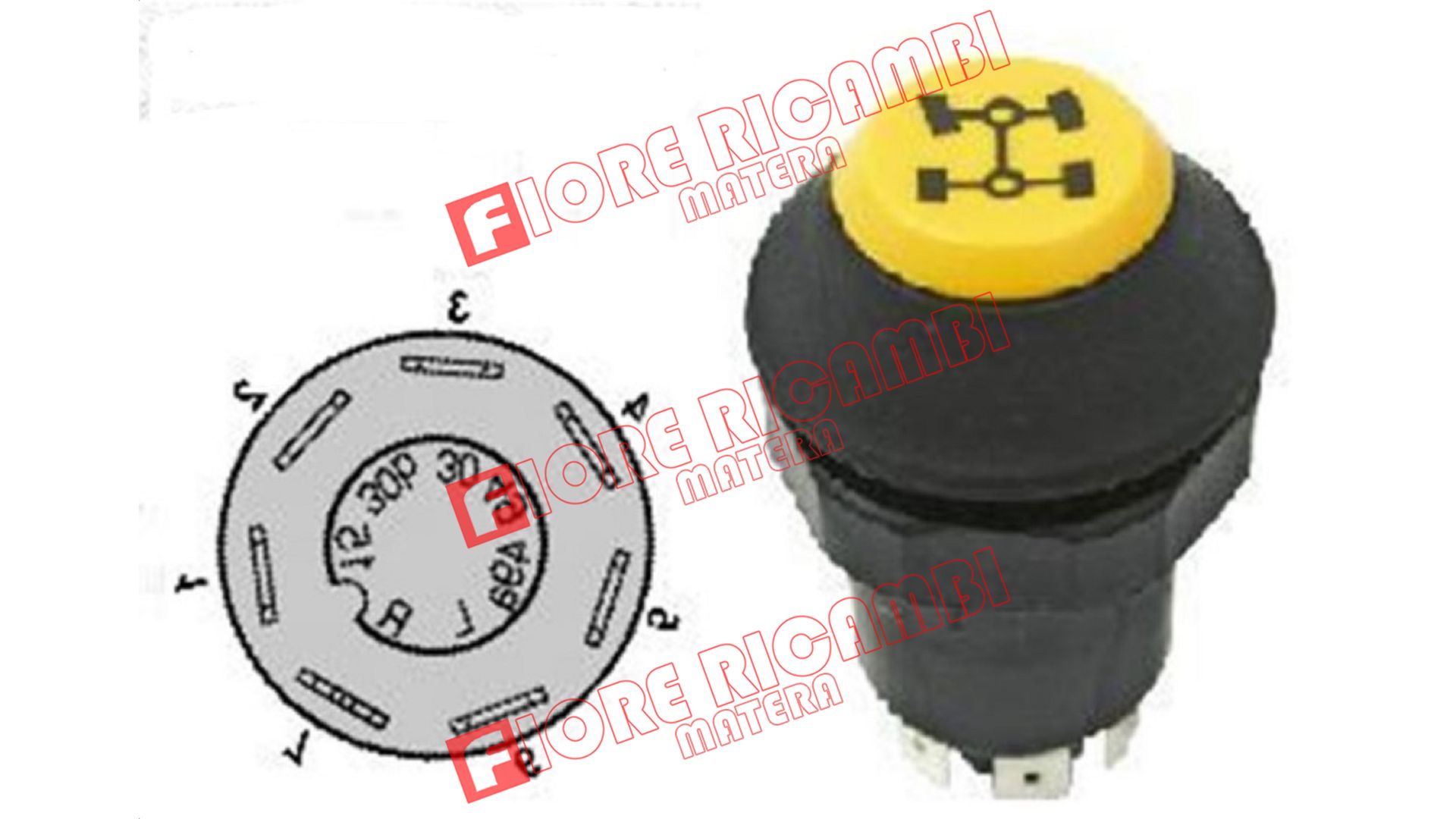 36242 - INTERR. PNEUTRON TRAZIONE INTEGRALE 7 PIN
