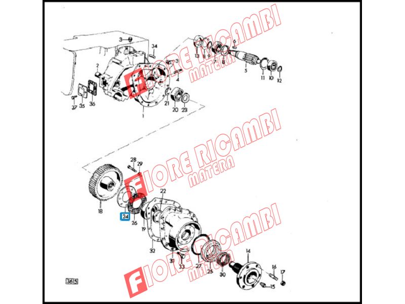 3300200M1 FLANGIA FIG 24