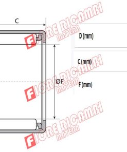40870 CUSCINETTO A RULLINI