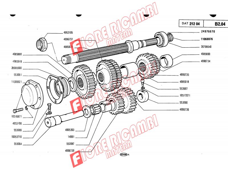 4996737 - INGRANAGGIO Z.30