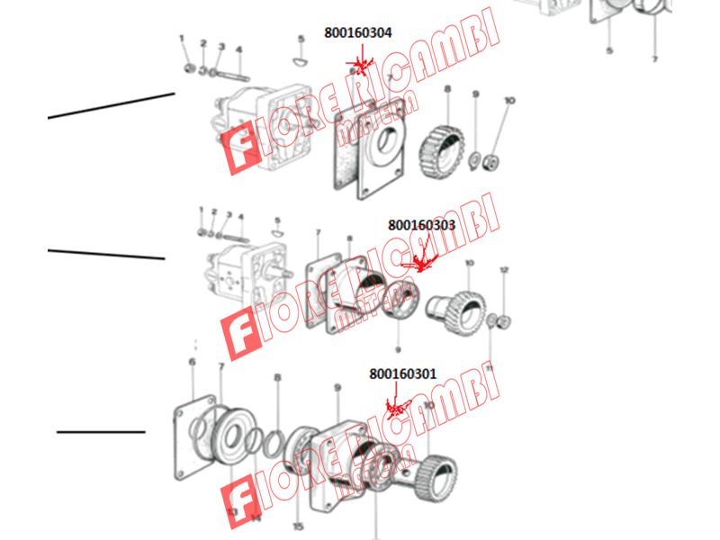 800160304 - GIUNTO TRASCINAMENTO SAME