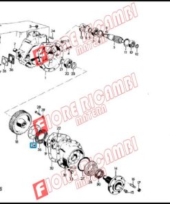 3300107M1 DISTANZIALE NLA USATO  FIG 23