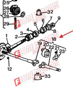 3427136M91 - ALBERO  1 USATO