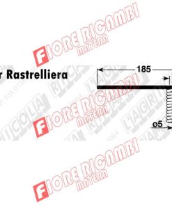 64.230 - MOLLA a Torsione Rastr. GALL.                   <8876206