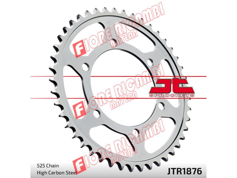 JTR1876.43 ZBK CORONA ACCIAIO JT SPROCKETS JTR1876