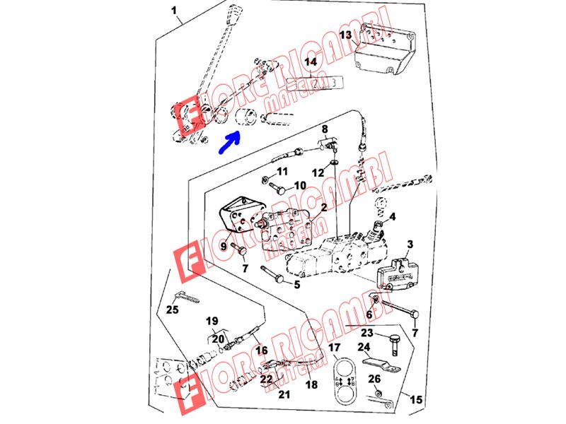 3547487M93 - PIASTRA CON VALVOLA FIG 2 - immagine 2