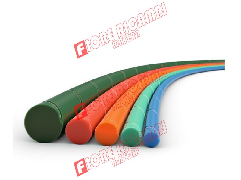 00009302227 - BOBINA FILO NYLON TONDO D. 2.7 MT. 208 ROSSO