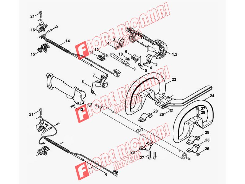 41341801114 - TIRANTE ACCELERATORE