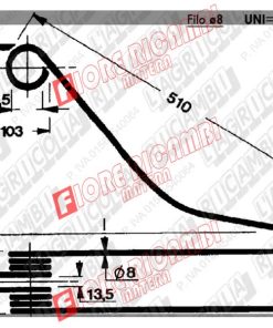 67.309 DENTE GIROAND. FORT N.1 CORTO