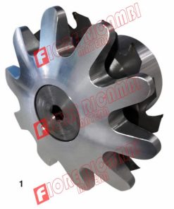 AMA 90040 SPOLLONATORE UNIVERSALE CON SALVACORTECCIA. DIAMETRO ESTERNO 100 MM FORNITO CON DISCO A 16 DENTI