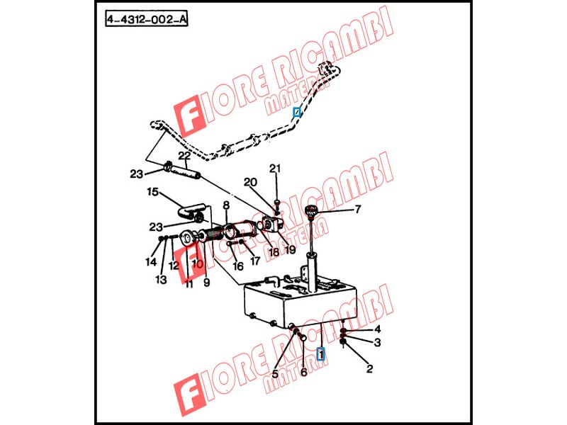 3305934M92 - PROTEZIONE DISTRIB. USATA