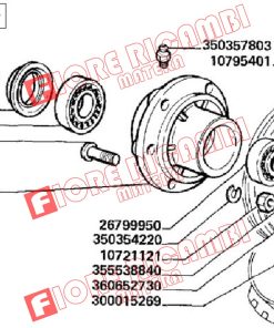 321251750 MOZZO RUOTA LAVERDA