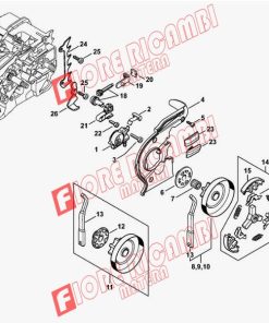 11376402006 - ROCCHETTO CARVING 1/4  8 DENTI